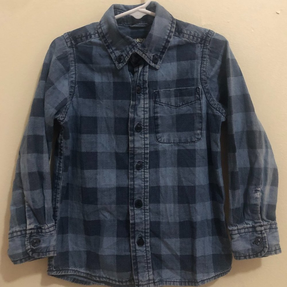 Oshkosh Bigosh Button-Front Long Sleeves